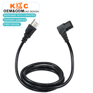 สายไฟ ETL Listed NEMA 5-15P แบบปลั๊กตรง ต่อกับหัวต่อ C13 แบบงอ สายไฟขนาด 14AWG สำหรับงานหนัก 125V AC - Product Image 2