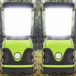 Lanterne de camping LED étanche, 4 modes d'éclairage, lampe de poche portable, lampe de secours pour ouragan, randonnée, alimentation d'urgence - Product Image 2