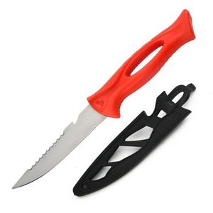 Cuchillo de Camping de Hoja Fija, Acero Inoxidable 3CR13, Punta Caída, Borde Recto, Plástico de 2mm de Grosor, 21.3cm, Multiusos, OEM HK CK024 - Product Image 1