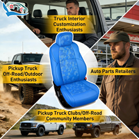 Sièges de voiture modifiés de luxe TRD Pro Camo, sièges de voiture pour Toyota Tacoma 4ème génération 2025, housses de siège en cuir PU