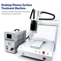 Activateur de surface plasma automatique de bureau ChuanTuo CT520 pour composants électroniques, plastiques, polymères, verre et céramique de circuits imprimés