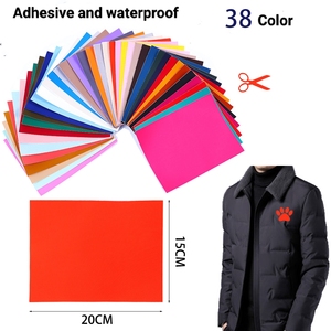 Parche de nailon autoadhesivo de 38 colores, parches de reparación impermeables <span class=keywords><strong>para</strong></span> ropa, chaqueta, tienda, bolsa de ropa - Product Image 2