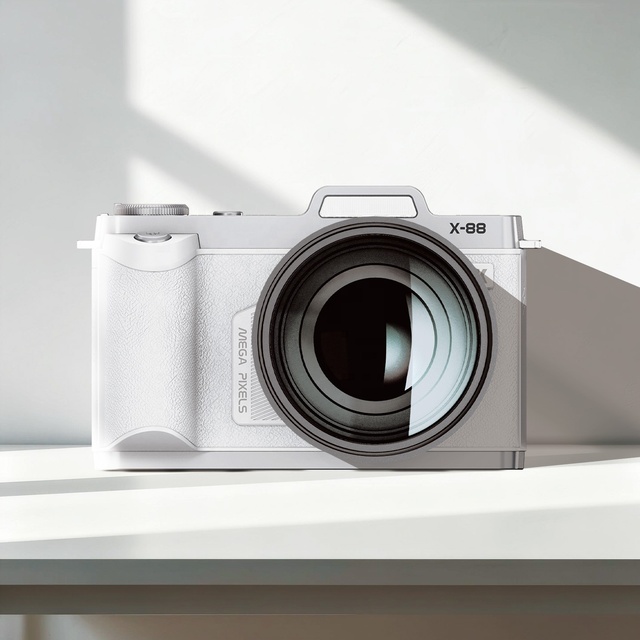 Hot Selling Vintage Style 64MP 5K CMOS Sensor 18x Digital Zoom 3.0 Inch IPS Panel Image Stabilization Face 4k Digital Camera