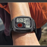 Montre connectée intelligente avec plus de 170 modes sportifs, 5 programmes d'entraînement à reconnaissance automatique, fréquence cardiaque, SpO2, GPS, carte hors ligne, étanche 5ATM