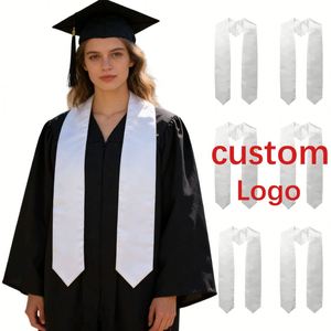 Estola Sublimable en Blanco al por Mayor, Banda de Honor Personalizada para Graduación de Secundaria y Universidad - Product Image 1