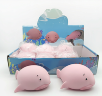 Jouets Squishies en forme de poisson, mignons, amusants et créatifs, jouets anti-stress à remontée lente, jouets à presser en TPR, vente en gros