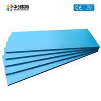 Panneau isolant en mousse extrudée XPS certifié ISO CE bleu 1200*600mm, épaisseur 50mm, 250kPa+, panneau isolant XPS de qualité B1 disponible