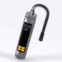 Compresseur d'air portable 150 PSI, pompe à air numérique pour pneus de voiture, gonfleur de pneus de voiture 2000 mAh