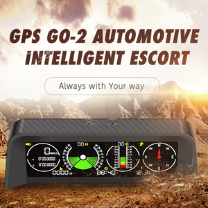 Inclinometro Incliniometro Offroad clinometro con inclinazione del rotolo con HUD GPS Tachimetro & Tempo della bussola 12V 24V - Product Image 6