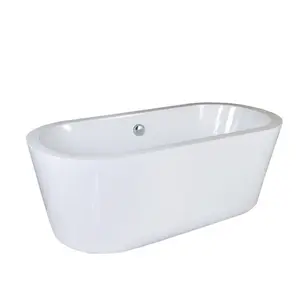 独立式浴缸 l 形淋浴浴缸与铬滤水器热卖免费常设浴缸