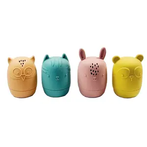새로운 디자인 제조 업체 Bpa 무료 동물 식품 학년 실리콘 아기 목욕 장난감 유아 1-3 세 1 2 3 4 세 소년 소녀