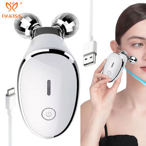 Rodillo de Masaje Eléctrico PAKISS – Rodillo Doble en Forma de Y con Microcorriente EMS y Vibración de Alta Frecuencia para Rostro y Cuerpo - Product Image 1