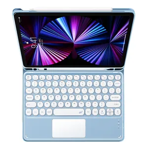 Wireless Bluetooth Magic LED lights English Keyboard Ultra Slim and Portable for iPad