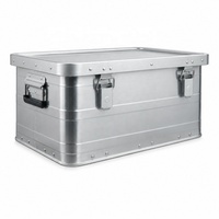 Boîte de rangement portable professionnelle en alliage d'aluminium pour le camping, OEM/ODM, antichoc, anti-poussière, boîte à outils