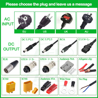 Chargeur de batterie LiFePO4 haute puissance 87,6 V 10 A pour fauteuil roulant électrique 24S 72 V 76,8 V, boîtier en aluminium professionnel, garantie de 12 mois