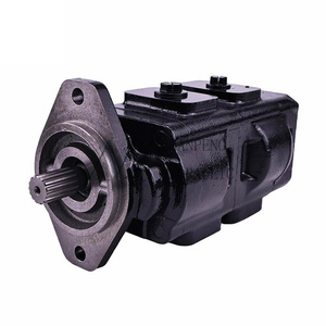 Nouvelle pompe hydraulique à double engrenage 20/925366 20/925586 compatible avec les pelles rétrocaveuses 3CX 4CX 214e 214e-LE 214e-LL en fonte - Product Image 4