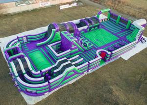 Parc à thème <span class=keywords><strong>gonflable</strong></span> avec parcours d'obstacles à l'intérieur, parc à thème à vendre - Product Image 3
