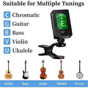HIVE <span class=keywords><strong>Afinador</strong></span> Automático de Guitarra con Soporte para Guitarra, Violín, <span class=keywords><strong>Bajo</strong></span>, Ukelele, con Temperamento Igual de Doce Tonos - Product Image 6