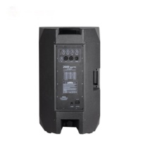 Enceinte active professionnelle Accuracy Pro Audio CAC15ADA 500W RMS en plastique, système de sonorisation PA, enceinte active de 15 pouces