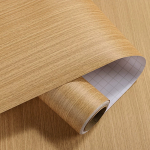 <span class=keywords><strong>Film</strong></span> PVC moderne effet bois pour décoration de meubles, rouleau de <span class=keywords><strong>film</strong></span> PVC laminé pour panneaux MDF - Product Image 2
