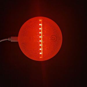 Lampe de bureau LED en gros, base 3D, illusion d'optique, lampe de Noël anime, veilleuse acrylique personnalisée mignonne pour enfants - Product Image 4