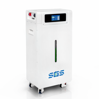 Stock UE pour le stockage d'énergie domestique, batterie LiFePO4 Seplos 51.2V 314Ah, BMS intelligent + carte d'équilibrage active + écran tactile + fonction Wifi