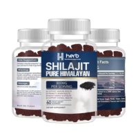 Extrait de Shilajit de l'Himalaya en marque privée OEM/ODM, purement antioxydant, gommes pour adultes