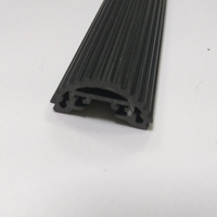 Fabricant de profilés en plastique extrudé sur mesure PVC/PE/ABS, profilés rigides en plastique personnalisés pour fenêtres et portes, Kebao KB-n1500, durable