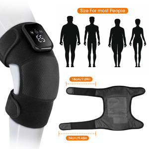 Electric <b>Wireless</b> Knee Massager <b>Heating</b> Touch Panel 2000mAh Battery Compression Sleeve Running/Weightlifting Non-Slip Timing - Product Image 2