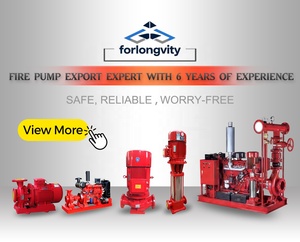 Pompe verticale à eau chaude Forlongvity XBD pour système d'hydrant incendie, ensemble de pompe de lutte contre l'incendie à entraînement puissant et en veille - Product Image 2