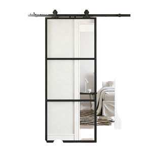<span class=keywords><strong>Porte</strong></span> <span class=keywords><strong>coulissante</strong></span> intérieure moderne minimaliste en verre imperméable avec cadre en aluminium <span class=keywords><strong>pour</strong></span> maison, bureau, chambre, <span class=keywords><strong>salle</strong></span> <span class=keywords><strong>de</strong></span> <span class=keywords><strong>bain</strong></span>, villa - Product Image 1