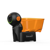 Robot de Tenis de Mesa Multi Spin Dora con APP Inteligente, Programa de Entrenamiento Personalizado, Lanzador de Pelotas de Ping Pong para Principiantes y Práctica Profesional