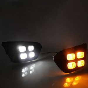 Automobile de lumière de réglage étanche pour <span class=keywords><strong>Kia</strong></span> KX Cross ou <span class=keywords><strong>RIO</strong></span> X Line 2017 - 2018 avec lumière bleue jaune <span class=keywords><strong>Kia</strong></span> <span class=keywords><strong>Rio</strong></span> Accesorios - Product Image 2