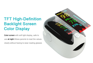 Moniteur de saturation en oxygène sanguin numérique portable avec affichage LED, <span class=keywords><strong>mesure</strong></span> du rythme cardiaque, graphique de la fréquence cardiaque, alimentation électrique - Product Image 5