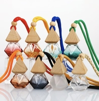 Bouteille diffuseur de parfum pour voiture, vide, ronde, à suspendre, 5ml, 8ml, 10ml