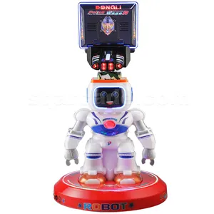 Parque De Diversões Coin Operated Arcade Game AR Robot Kids Shooting Games Machine Para Crianças