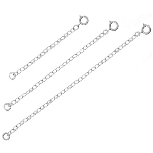 <span class=keywords><strong>Fabrication</strong></span> <span class=keywords><strong>de</strong></span> <span class=keywords><strong>bijoux</strong></span> Collier pendentif en argent sterling 925 Bracelet <span class=keywords><strong>de</strong></span> cheville Extensions <span class=keywords><strong>de</strong></span> chaîne Fermoir à ressort Extensions <span class=keywords><strong>de</strong></span> chaîne - Product Image 2
