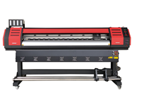 Impresora de inyección de tinta de 1,6 m/1,8 m/2,5 m/3,2 m, impresora de gran formato ecosolvente, garantía comercial