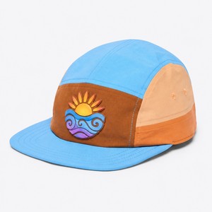 Wholesale T&L Brand Custom Logo Vinyl Badge <b>Waterproof</b> Adjustable 5-Panel Running Hat Performance Sports <b>Cap</b> Manufacturer - Product Image 1