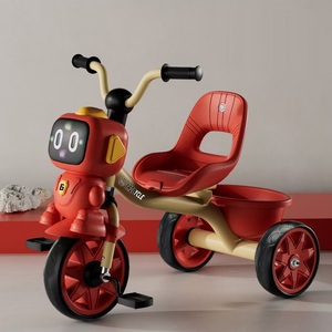 Vente Directe d'Usine <span class=keywords><strong>de</strong></span> Chine <span class=keywords><strong>Tricycle</strong></span> Bébé 1-4 Ans Vélo à 3 Roues en Plastique pour Enfants - Product Image 6