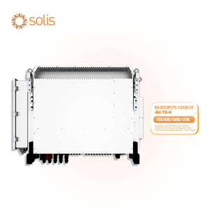 Onduleur hybride commercial Solis S6-EH3P125K10-NV-YD-H 125 kW, 10 MPPT, 200 A, triphasé, 380 V/400 V, pour usine - Product Image 5