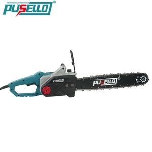 Motosierra Eléctrica PUSELLO de 2200W, 16 Pulgadas, con Cable, Alta Potencia para Cortar Árboles, Leña, Jardín y Granja, 220-240V - Product Image 2