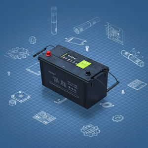 Nueva Batería de Coche POWSEA E41 a Precio Económico, 12V 100Ah 680 CC, Garantía de 12 Meses, Baterías de Plomo-Ácido de Alta Calidad para Arranque y Parada de Coches y Camiones - Product Image 4