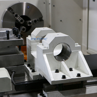 Máquina de Torneado CNC de Bancada Plana para Roscado de Tuberías de Aceite, Modelo QK1325, de Alta Resistencia, Horizontal, Automática, con un Solo Husillo y Control GSK