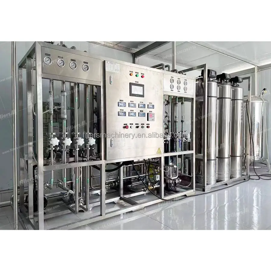 Stainless steel 2000LPH ro water treatment System Water Distillation Equipment/Water Purifier Machine