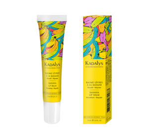 Kadalys Fabriqué en France Vente en Gros 15ml Baume à Lèvres Écologique en Tube à la Cire de Mimosa Bio-Active Banane Jaune, Cire de Jojoba et Huile de Ricin - Product Image 4