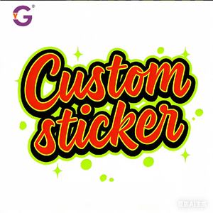 Etiqueta Adhesiva con Logotipo de Marca, Impresión Personalizada, <span class=keywords><strong>Vinilo</strong></span> Impermeable, Troquelado, Adhesivos <span class=keywords><strong>Individuales</strong></span> Personalizados - Product Image 3