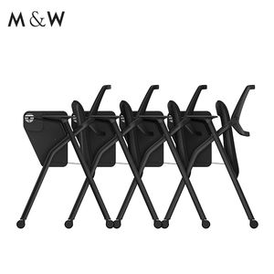 Ergonomic vải phòng hội nghị gấp Ghế lưới Stackable có thể gập lại ghế văn phòng với văn bản Pad - Product Image 6