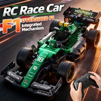 Precio de Fábrica P55015, Bloques de Construcción de Modelo de Auto de Carreras a Control Remoto, Escala 1:18, EN71, Superauto, Juguete Educativo de Ensamblaje DIY