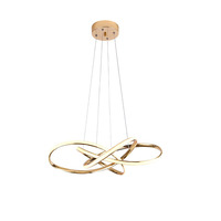 BGST minimaliste moderne suspension créative en aluminium lustre ligne LED Restaurant décoration salon suspension